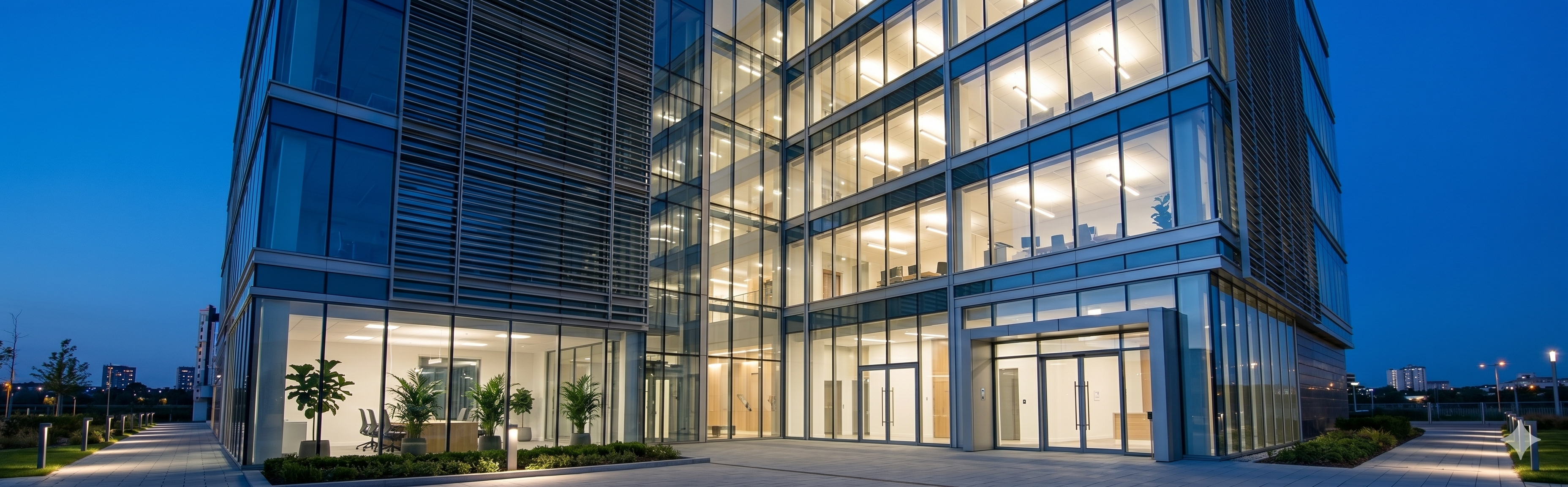 Office building facade