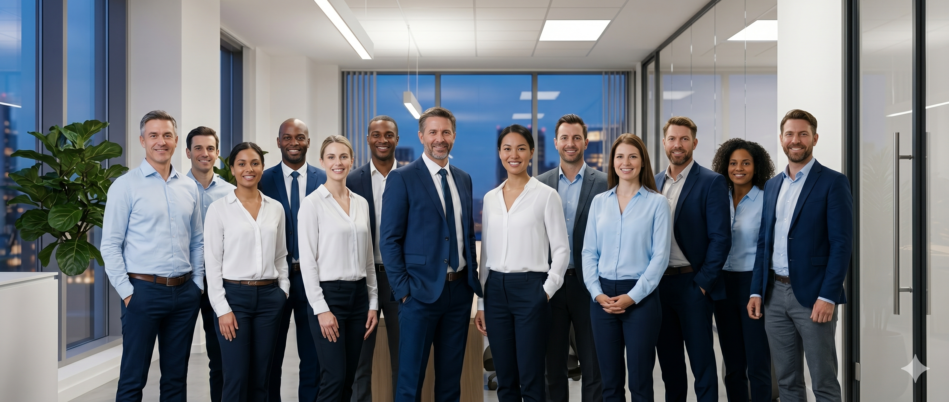 Office team photo